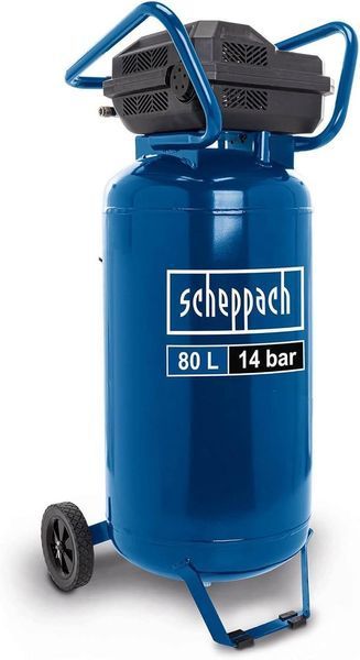 Вертикальний 80-літровий компресор HC85V від scheppach HC85V фото