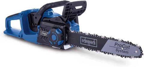 Бензопила акумуляторна Scheppach BC-CS355Duo-X 20 В електро-пила BC-CS355Duo-X фото