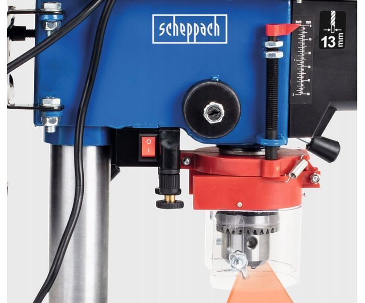 Вертикально-свердлильний станок Scheppach DP16VLS верстат для сверління DP16VLS фото