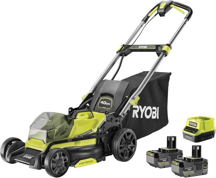 Газонокосарка акумуляторна RYOBI ONE+ RY18LMX40C-240 ПОВНИЙ КОМПЛЕКТ RY18LMX40C-240 фото