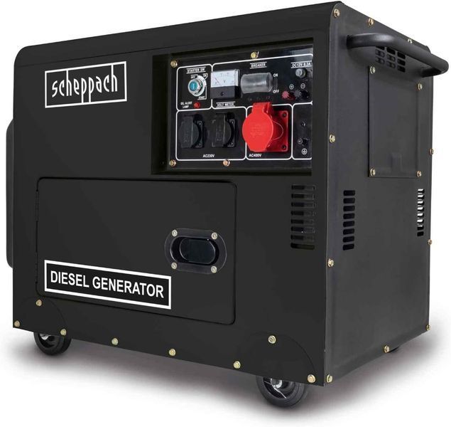Генератор DSE5500 Scheppach чорний DSE5500 фото