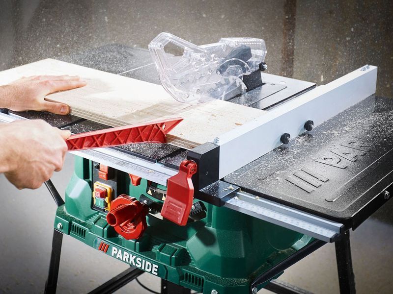 Настільна торцювальна пила PARKSIDE PTKS 2200 A1 торцовка PTKS 2200 A1 фото
