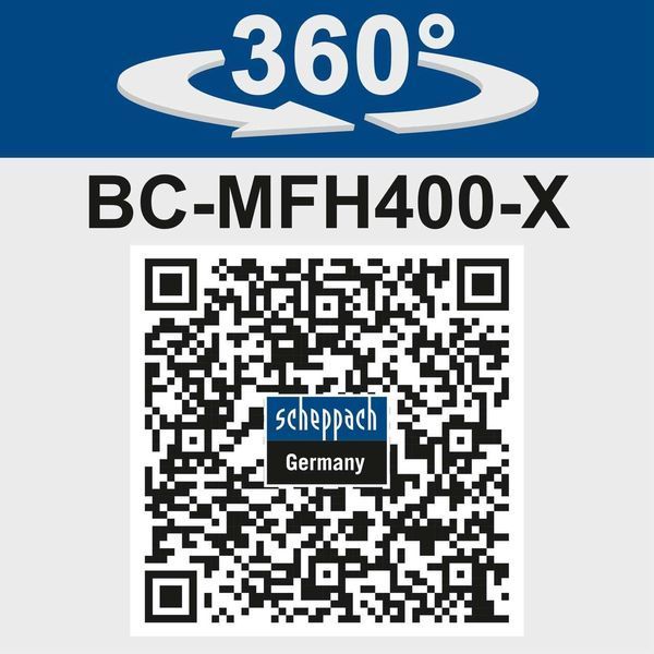 Акумуляторний багатофункціональний інструмент BC-MFH400-X SET S2.5 Scheppach кущоріз.трімер.електро-пила BC-MFH400-X фото