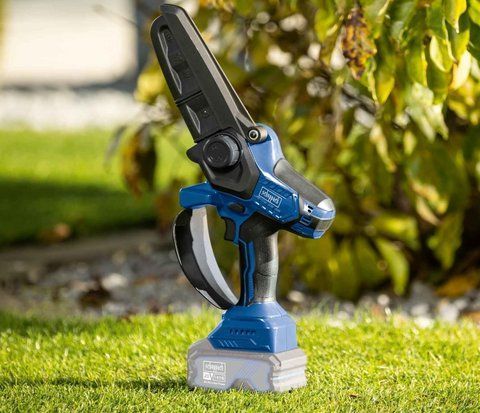Акумуляторна ланцюгова пила для гілок Scheppach BC-PS150-X 20 В, довжина різу 150 мм, довжина меча 6" BC-PS150-X фото