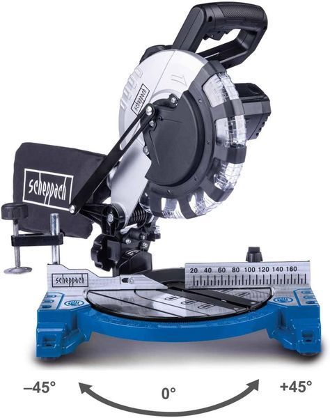 Пила торцювальна HM210L Scheppach - 1500W | Ширина різання 120 мм HM210L фото