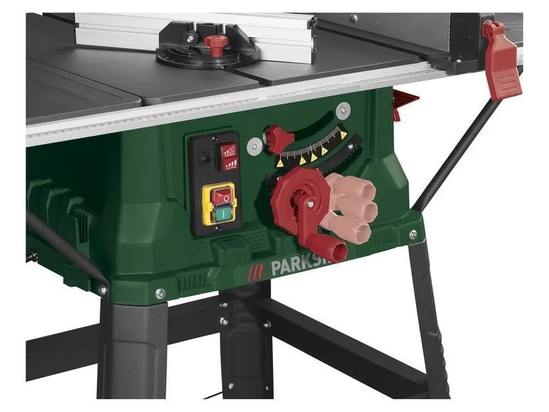 Настільна циркулярна пила PARKSIDE PTKS 2000 H5, 2000 Вт, з лазерною направляючою PTKS 2000 F4 фото