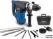 Перфоратор DH1500 Plus Scheppach - 7Joule | 230В 1500Вт | SDS Plus | Включає футляр, дриль і аксесуари DH1500 фото 1