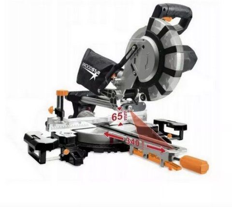 Поперечна пила SL99LXU Woodster - 230V / 2000W | Висота зрізу 65 см | 34 см довжина різання | SL99LXU фото