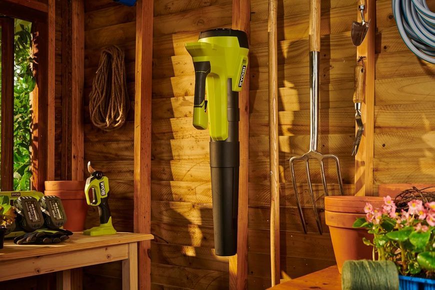 Акумуляторна повітродуйка Ryobi RY18BLB-0 18V дуйка для листя електрична RY18BLB-0 фото