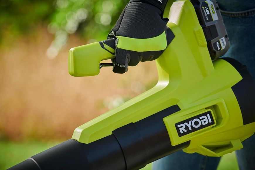 Акумуляторна повітродуйка Ryobi RY18BLB-0 18V дуйка для листя електрична RY18BLB-0 фото