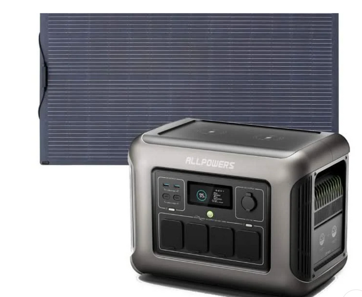 Електростанція 1800 Вт портативна LiFePO4 1152 Вт&middot;год, ALLPOWERS R1500 R1500 фото