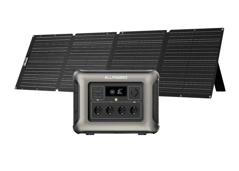 Електростанція 1800 Вт портативна LiFePO4 1152 Вт&middot;год, ALLPOWERS R1500 R1500 фото