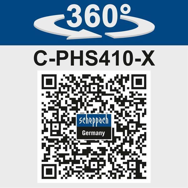 Бездротовий телескопічний тример для живоплоту Scheppach C-PHS410-X C-PHS410-X фото