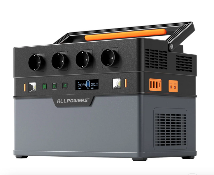 Портативна зарядна станція ALLPOWERS S1500 PLUS 1500 Вт 1092 Вт&middot;год S1500 PLUS фото
