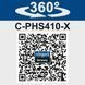 Бездротовий телескопічний тример для живоплоту Scheppach C-PHS410-X C-PHS410-X фото 2