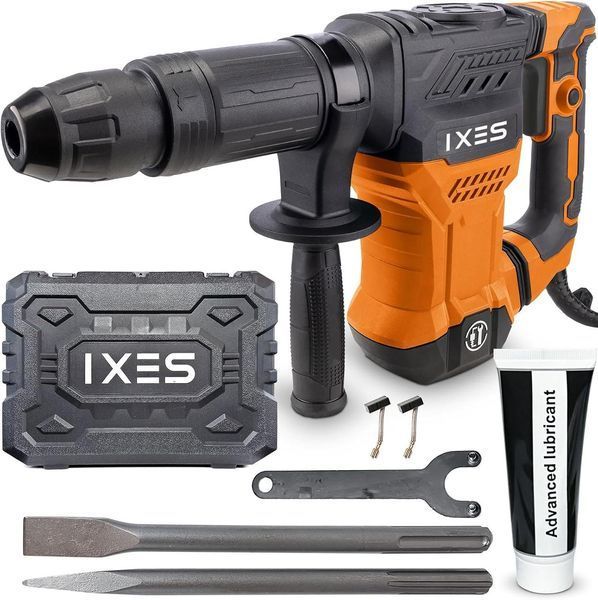 Відбійний молоток IXES IX-DB1500 1300 Вт 20 Джоулів SDS Max Долото ударний молоток IX-DB1500 фото