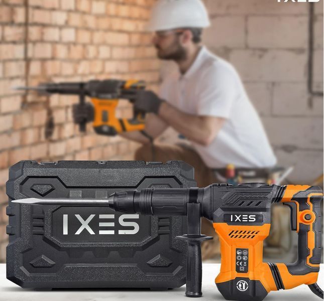 Відбійний молоток IXES IX-DB1500 1300 Вт 20 Джоулів SDS Max Долото ударний молоток IX-DB1500 фото